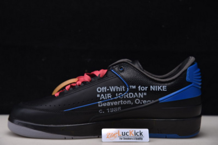 jordan 2 retro low sp ow black blue dj4375-004