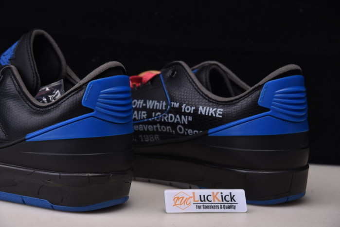 jordan 2 retro low sp ow black blue dj4375-004