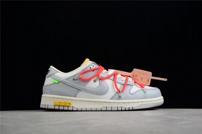 nike dunk low ow lot 6 - dm1602-110