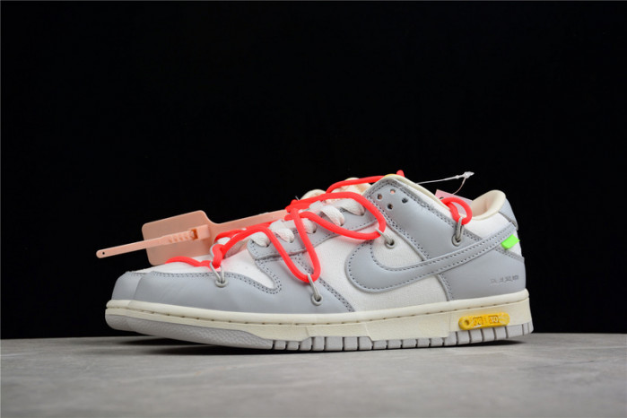 nike dunk low ow lot 6 - dm1602-110