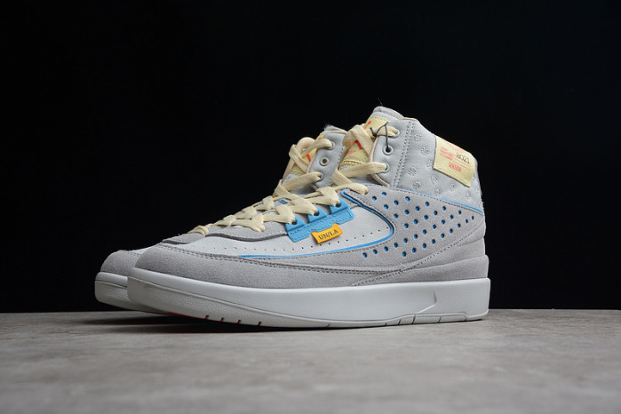 union la x air jordan 2 "grey fog"   dn3802-200