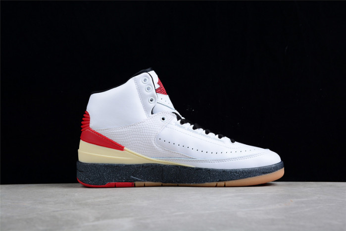 ow x air jordan 2 high sp white red   dj4375--101