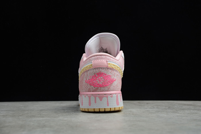 jordan 1 low paint drip (gs) cw7104-601