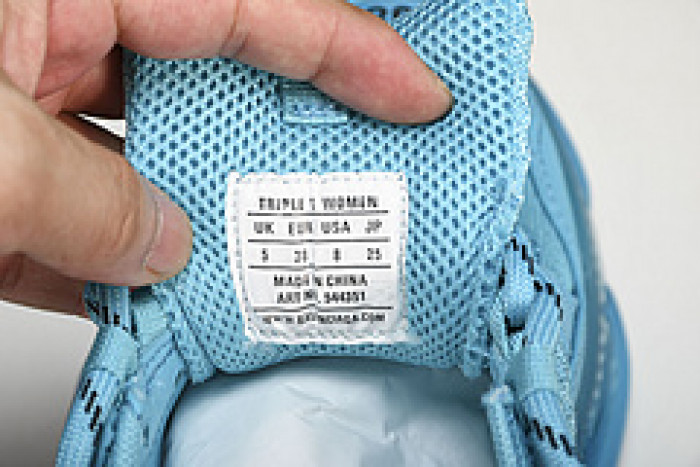 balenga triple s black clear sole    btsbcs-037